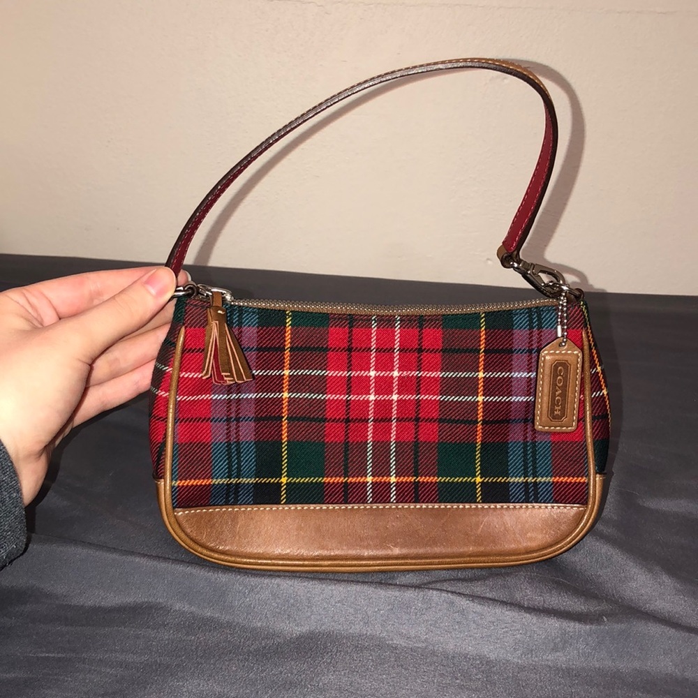 Coach Plaid Small Purse